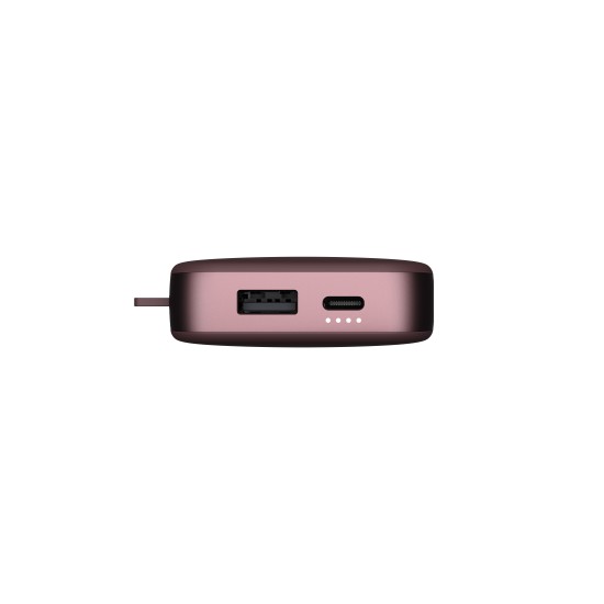 Fresh 'n Rebel Powerbank 12000 mAh USB-C  - Ultra Fast Charging & 20W PD  - Deep Mauve (2PB12100DM)