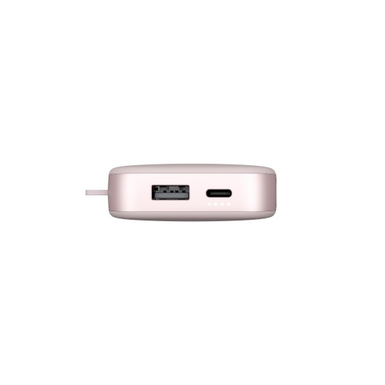 Fresh 'n Rebel Powerbank 12000 mAh USB-C - Ultra Fast Charging & 20W PD - Smokey Pink (2PB12100SP)