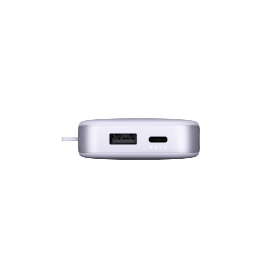 Fresh 'n Rebel Powerbank 12000 mAh USB-C - Ultra Fast Charging & 20W PD - Dreamy Lilac (2PB12100DL)