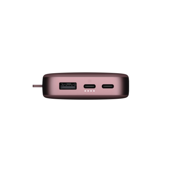 Fresh 'n Rebel Powerbank 18000 mAh USB-C -  Ultra Fast Charging & 20W PD  - Deep Mauve  (2PB18100DM)