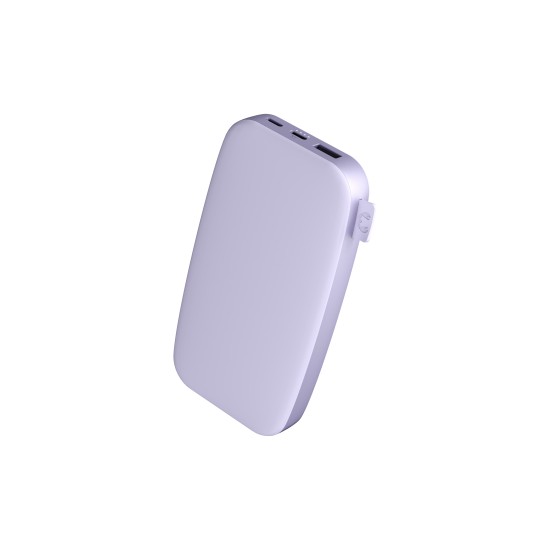 Fresh 'n Rebel Powerbank 18000 mAh USB-C  - Ultra Fast Charging & 20W PD  - Dreamy Lilac (2PB18100DL)