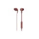 Fresh 'n Rebel Flow Tip Headphones - Safari Red (3EP1100SR)