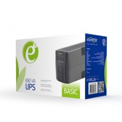 GEMBIRD "Basic 650VA"  UPS, Shuko out sockets