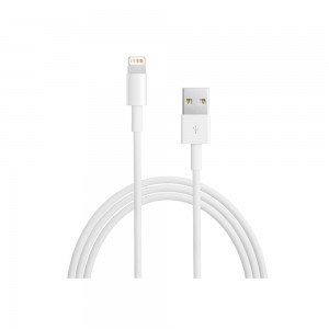 Apple Charge Cable USB to Lightning Λευκό 1m (MXLY2ZM/A)