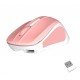 Meetion Silent Mini 2.4G Οπτικό Ασύρματο Ποντίκι (Ροζ)