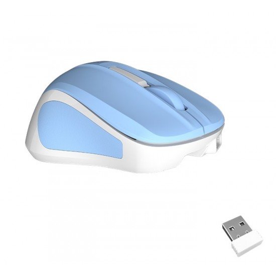 Meetion Silent Mini 2.4G Οπτικό Ασύρματο Ποντίκι (Μπλε)