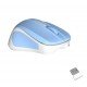 Meetion Silent Mini 2.4G Οπτικό Ασύρματο Ποντίκι (Μπλε)