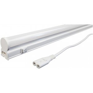 Avide LED T5 Πάγκου Κουζίνας 6W 300mm Θερμό 3000K Με Πρίζα