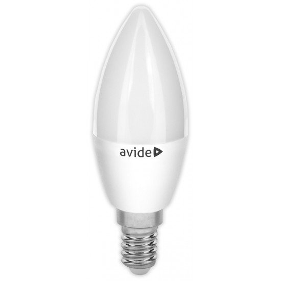 Avide LED Κερί 7W E14  Ψυχρό 6400K Value