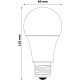 Avide LED Κοινή 12W E27  Λευκό 4000K Value