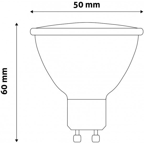 Avide LED Σπότ GU10 7W Ψυχρό 6400K Value