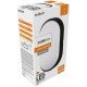 Avide Στεγανή Πλαφονιέρα Οροφής Οβάλ 100lm/W (Titania-O) IP54 14W Μαύρο