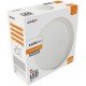 Avide Στεγανή Πλαφονιέρα Οροφής Στρογγυλό 100lm/W (Titania-R) IP54 14W Λευκό 4000K Άσπρο