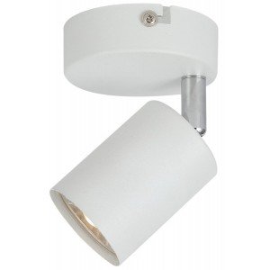 Avide Φωτιστικό Οροφής 1xGU10 Debra Άσπρο Avide Φωτιστικό Οροφής 1xGU10 Debra Άσπρο