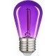 Avide LED Διακοσμητική Λάμπα Filament 1W E27 Μώβ