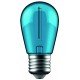 Avide LED Διακοσμητική Λάμπα Filament 1W E27 Μπλέ