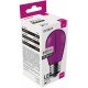 Avide LED Διακοσμητική Λάμπα Filament 1W E27 Μώβ