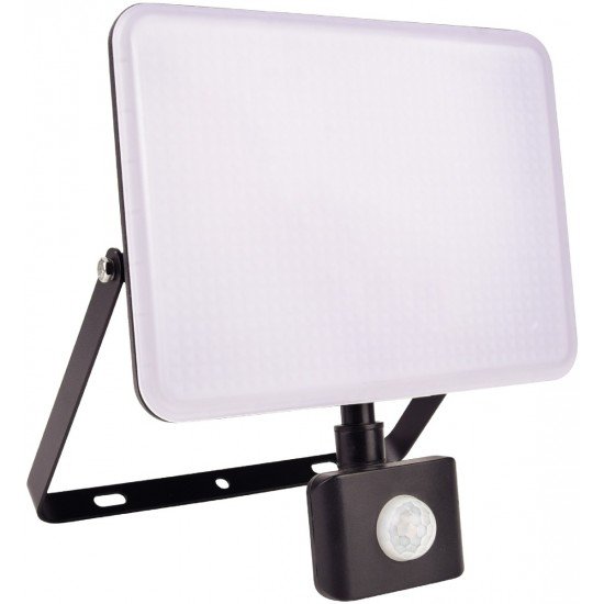 Avide LED Προβολέας Slim SMD Framelesss 50W Λευκό 4000K Φωτοκύτταρο