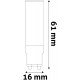 Avide LED G9 4.2W 220° Ψυχρό 6400K