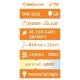 Avide LED G9 7W 220° Λευκό 4000K