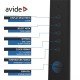 Avide LED Φωτιστικό Γραφείου Δερμάτινο με Ημερολόγιο Μαύρο 6W