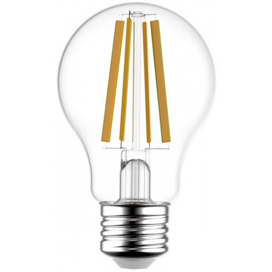 Avide LED Filament Κοινή 10.5W E27 A65 360° Θερμό 2700K Υψηλής Φωτεινότητας