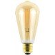 Avide LED Filament ST57 7W E27 360° Θερμό 2500K Ντιμαριζόμενο/Κεχριμπάρι