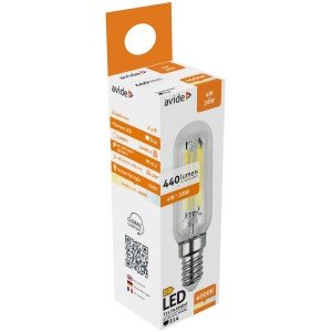 Avide LED Filament T25 4W E14 Λευκό 4000K Avide LED Filament T25 4W E14 Λευκό 4000K