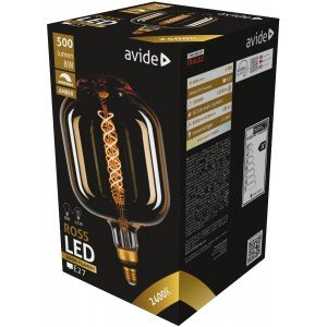 Avide LED Jumbo Ross 8W E27 2400K Ντιμαριζόμενο 180x295mm