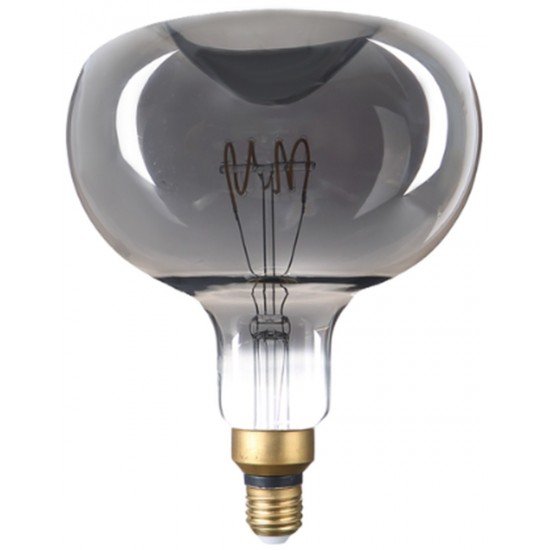 Avide LED Jumbo Filament Eshima 190x255.0mm Smoky 6W E27 2400K Ντίμ