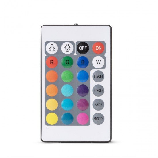 Avide LED Ταινία 12V 72W RGB 24 Πλήκτρα IR Τηλεχειριστήριο και Ελεγκτής