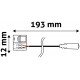 Avide LED Ταινία 12V 2835 8mm DC Σύνδεσης Θηλυκό