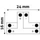 Avide LED Ταινία 12V 2835 T Σύνδεσης