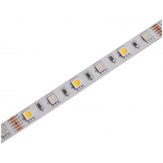 Avide LED Ταινία 12V  12W RGB+W(4000K) IP20 30m