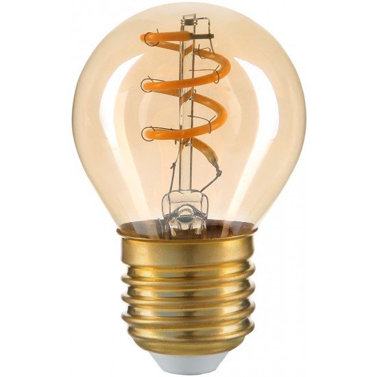 Avide LED Soft Filament Σφαιρική 3W E27 360° Θερμό 2700K