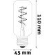 Avide LED Soft Filament T45 4.5W E27 Θερμό 2700K