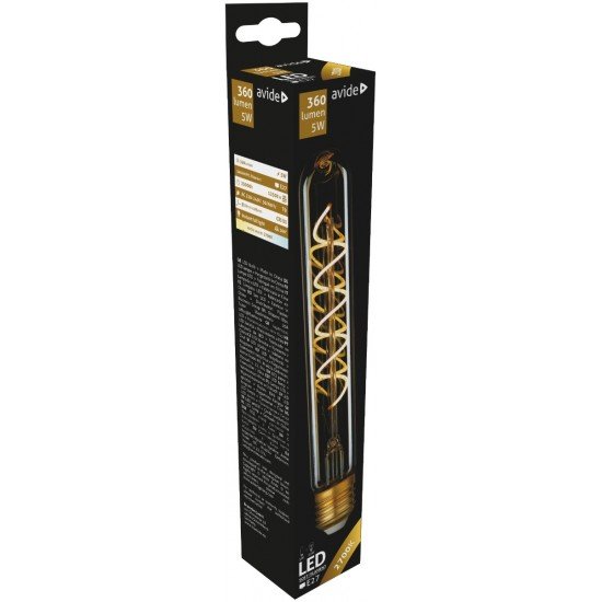 Avide LED Soft Filament T9 5W E27 360° Θερμό 2700K