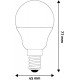 Avide LED Σφαιρική G45 2.5W E14 Θερμό 3000K Υψηλής Φωτεινότητας