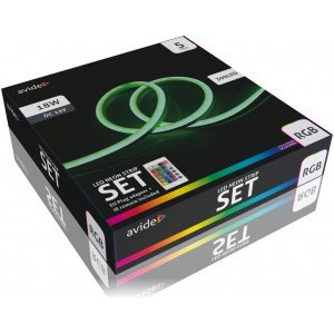 Avide LED Ταινία Neon RGB 12V με Τηλεχειριστήριο 5m Avide LED Ταινία Neon RGB 12V με Τηλεχειριστήριο 5m