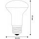 Avide LED R63 8W E27 Ψυχρό 6400K