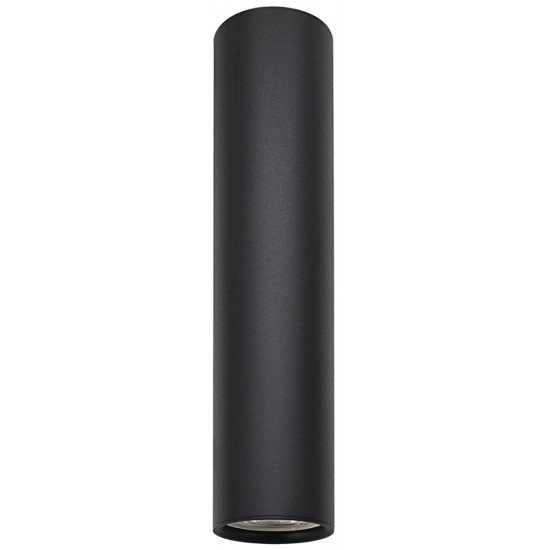 Avide Φωτιστικό Οροφής GU10 Spot Light Στρογγυλό Μαύρο 170mm