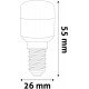 Avide LED T26 1.3W Θερμό 3000K