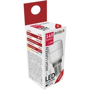 Avide LED T26 1.3W Θερμό 3000K Avide LED T26 1.3W Θερμό 3000K