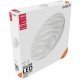 Avide LED Πλαφονιέρα Oyster Selene 18W 330*68mm NW 4000K