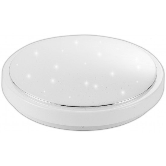 Avide LED Πλαφονιέρα Oyster IP44 Alice 24W 380*110mm NW 4000K