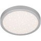 Avide LED Πλαφονιέρα οροφής Pandora V2 Ασημί 24W 380*50mm NW 4000K