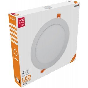 Avide LED Φωτιστικό Οροφής Χωνευτό Στρογγυλό Αλουμίνιο 18W Λευκό 4000K Avide LED Φωτιστικό Οροφής Χωνευτό Στρογγυλό Αλουμίνιο 18W Λευκό 4000K