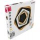Avide Μοντέρνα Πλαφονιέρα Οροφής Oyster Eliza 76W(38+38) με Τηλεχειριστήριο