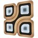 Avide Μοντέρνα Πλαφονιέρα Οροφής LED Dakar 95W