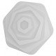 Avide Μοντέρνα Πλαφονιέρα Οροφής Oyster Atina 85W(42.5+42.5) με Τηλεχειριστήριο